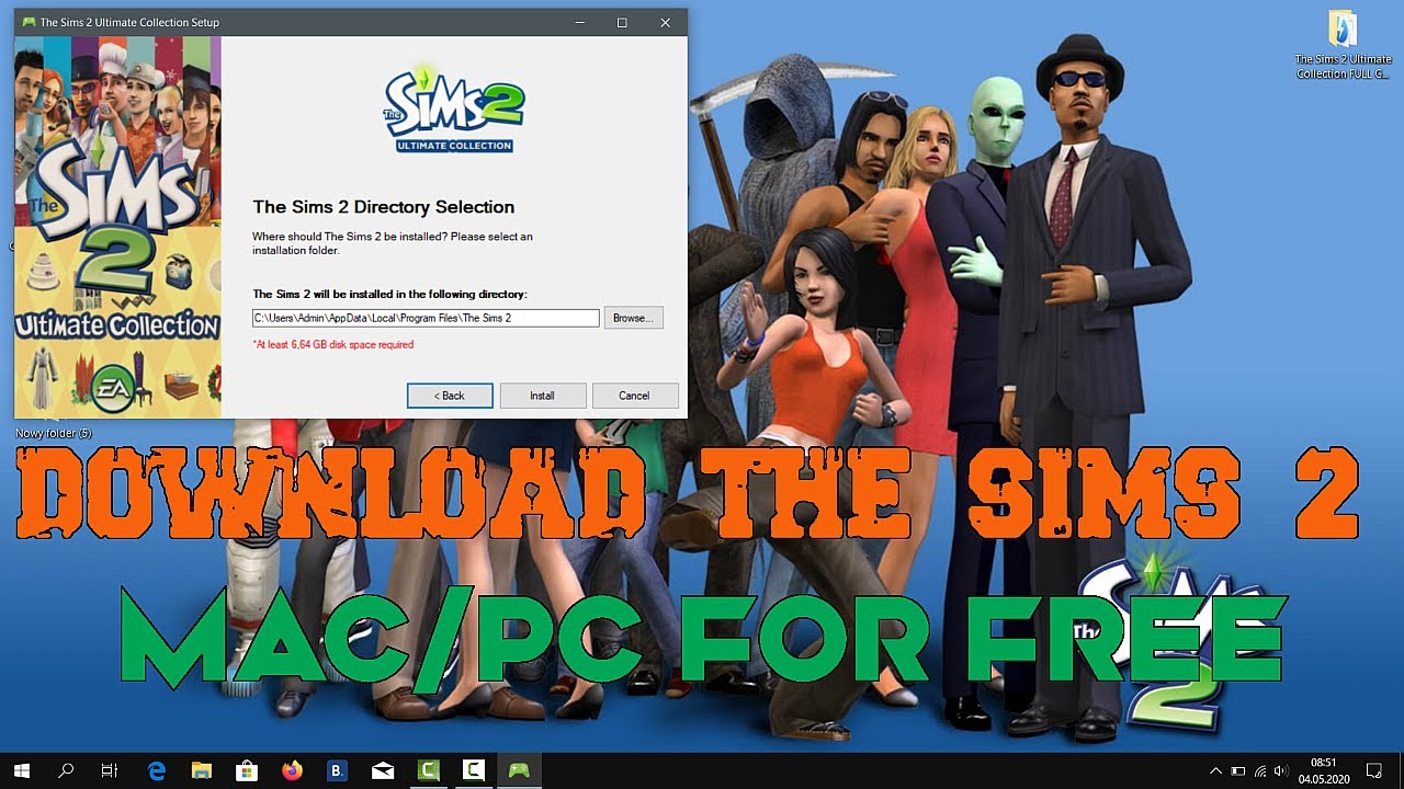 download the sims 4 for free mac